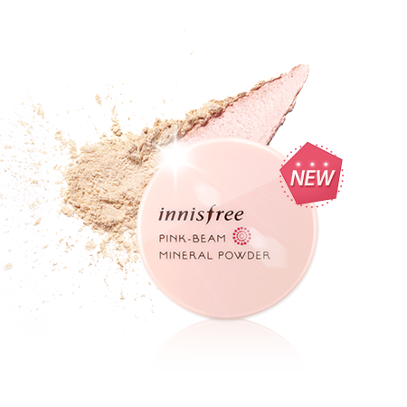 Phấn bột hồng da Innisfree Pink-Beam Mineral Powder (4g)