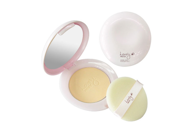 Lovely MEEX Angel Skin Powder Pact 